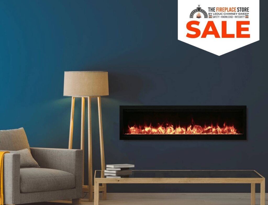 AMANTII SYM 34 SMART ELECTRIC FIREPLACE